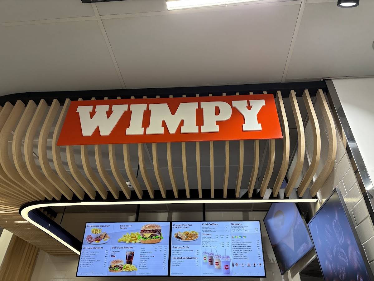Wimpy Engen Summit Road меню