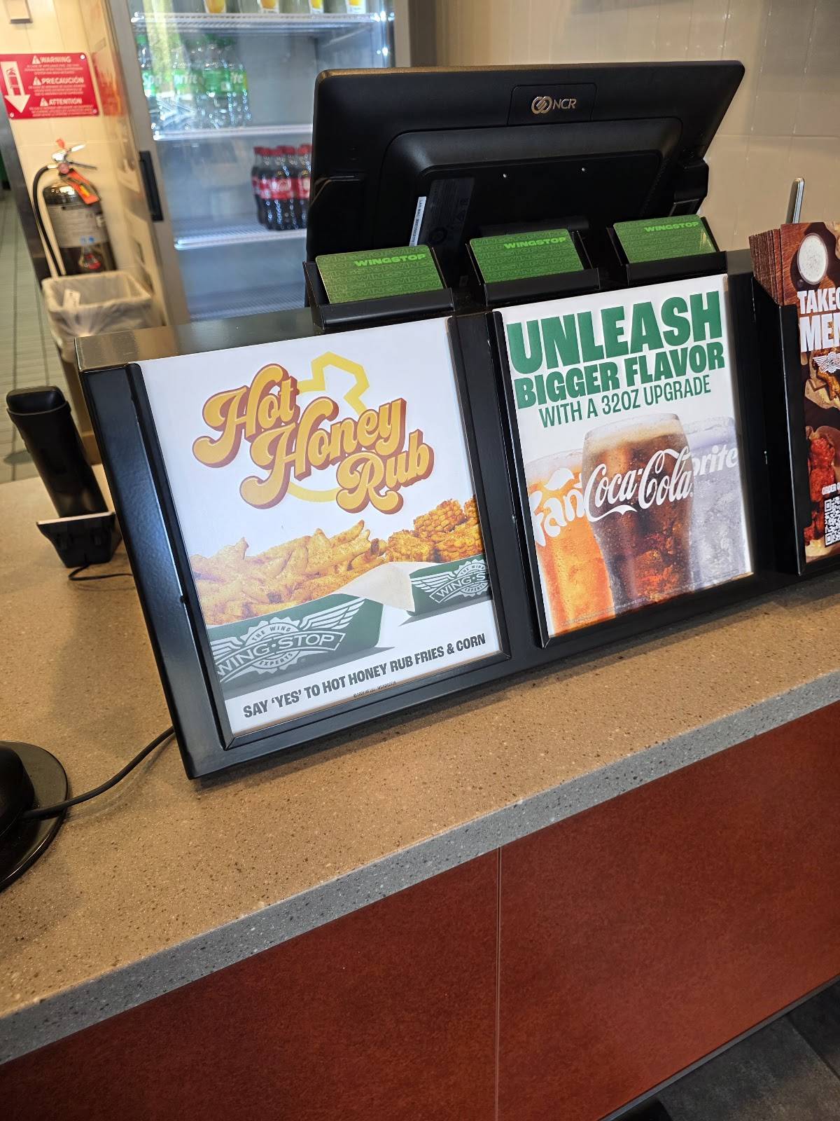Wingstop меню