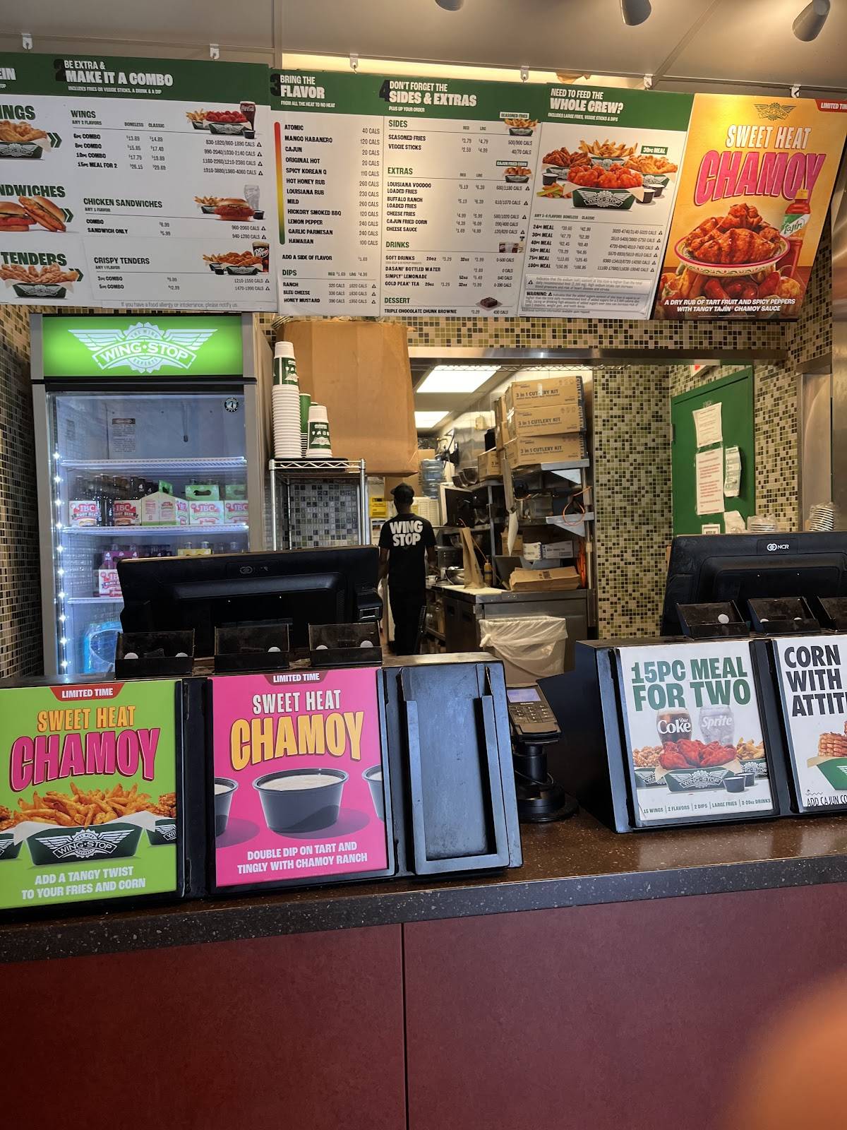 Wingstop меню