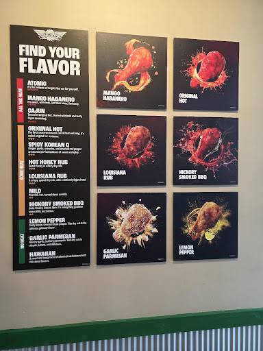 Wingstop меню