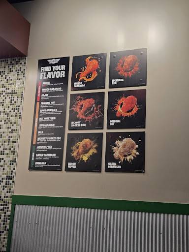 Wingstop меню
