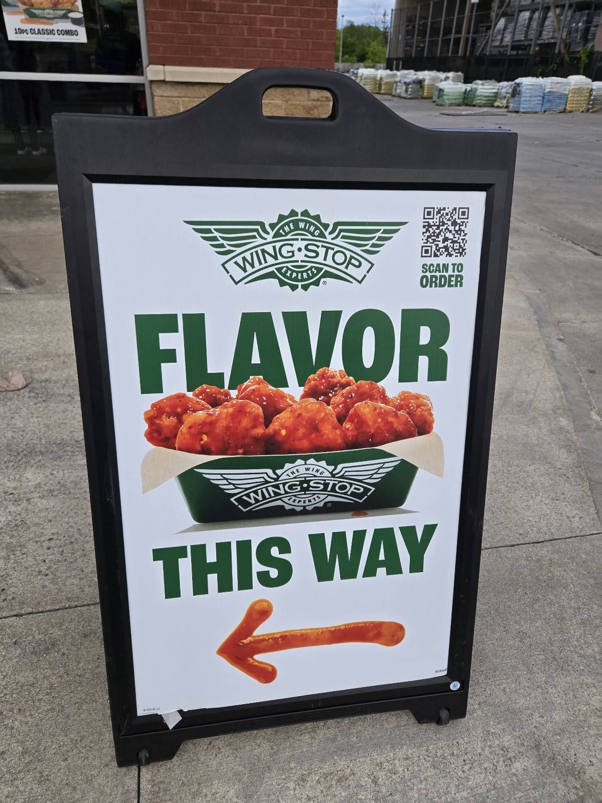 Wingstop меню