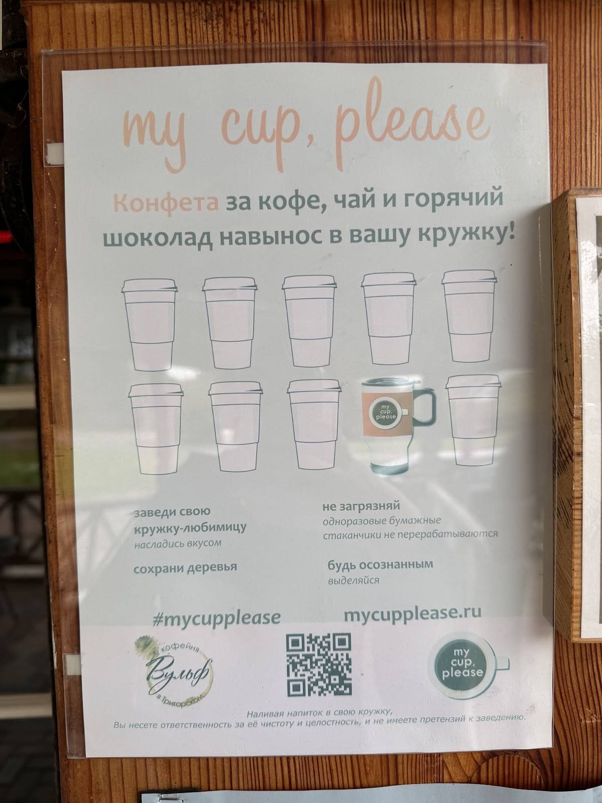 Вульф меню