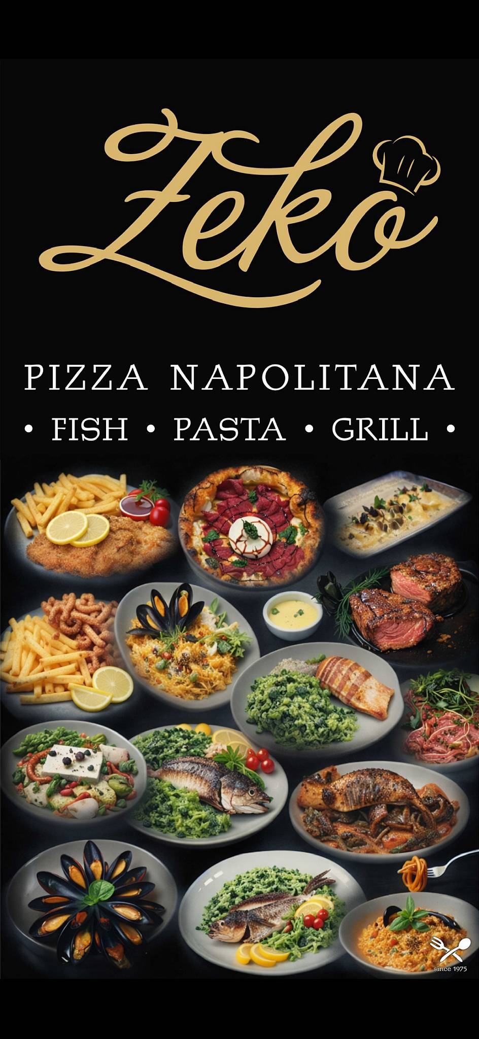 ZEKO – Pizza Pasta Grill Rab Old Town меню
