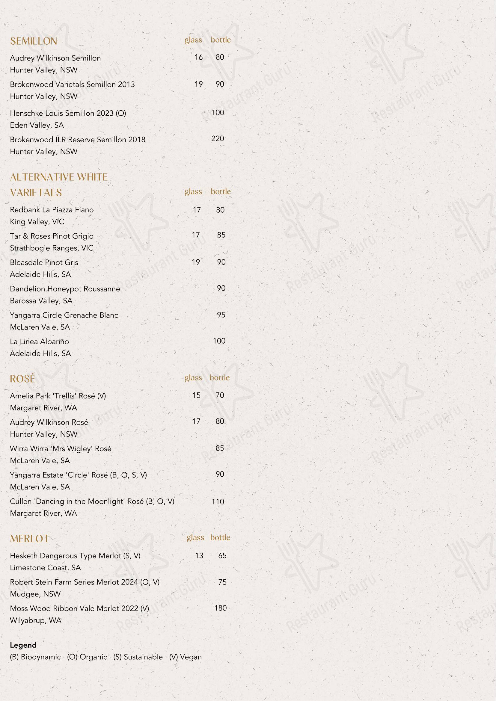 Amora Hotel Jamison Sydney в Сиднее - Boronia Catering Menu Pack