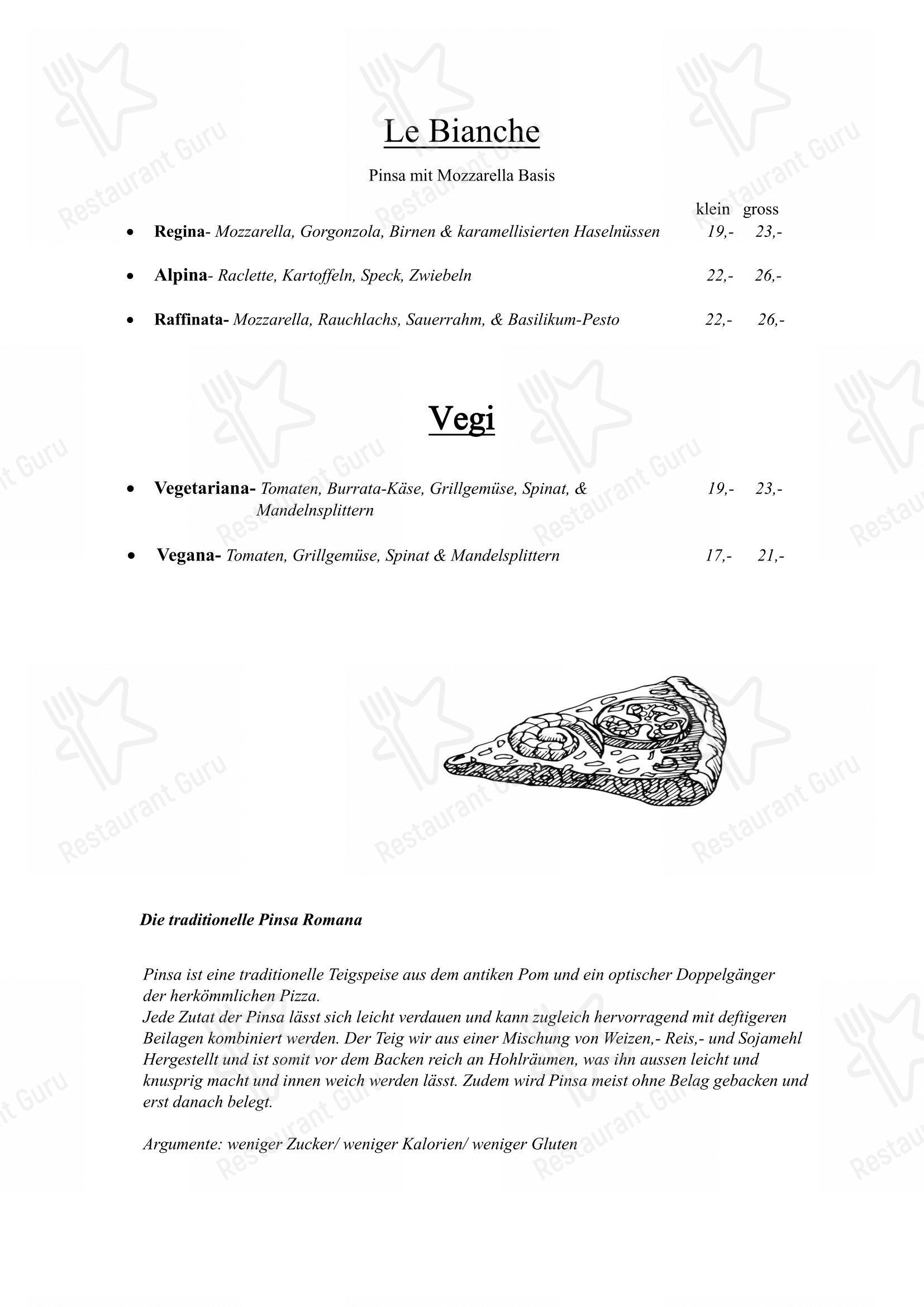 Ristorante - Pizzeria da Fabio Kafi Riggi в Риггисберге - Ночное меню