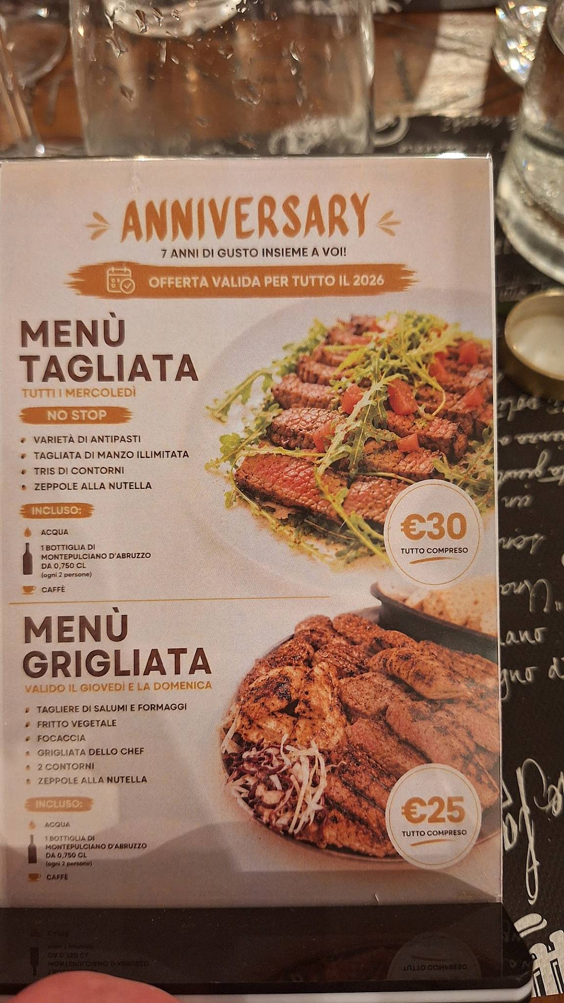 19Trentuno Pizza & Grill меню