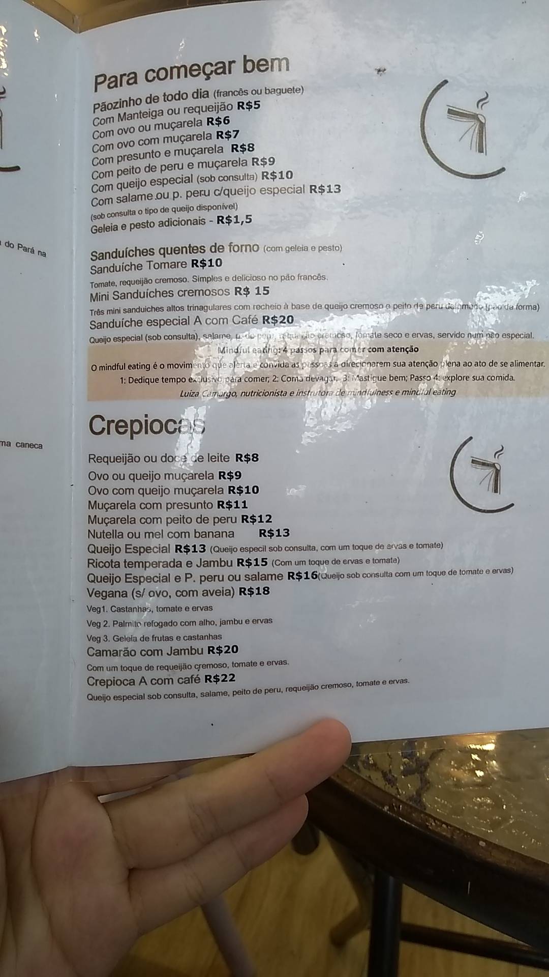 A com Café меню