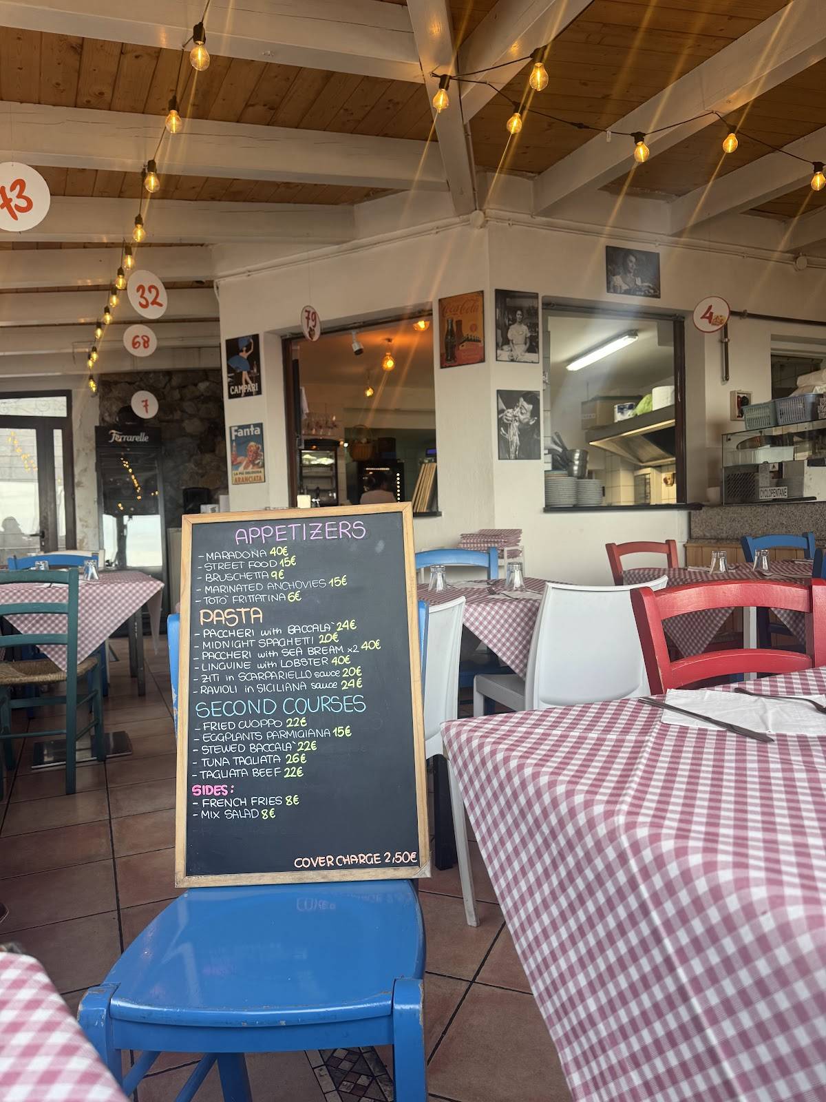 Alba cafè меню