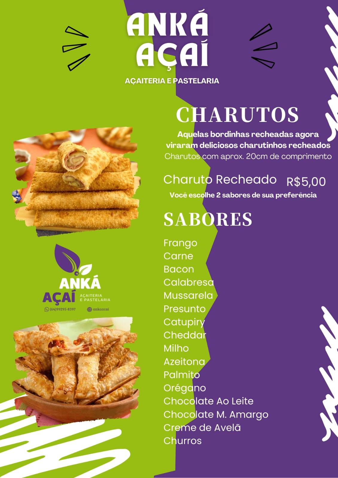 Anká Açaí меню