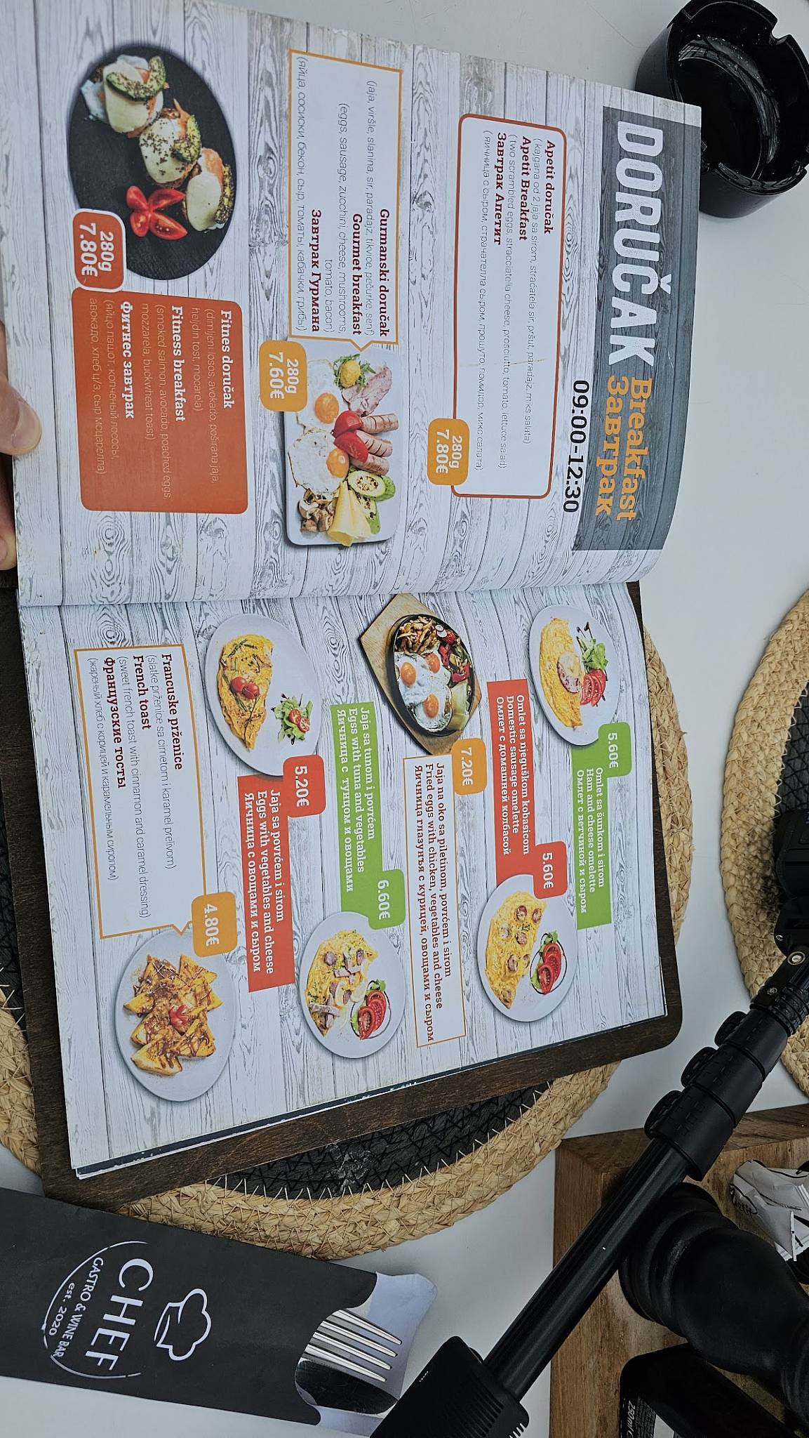 Apetit меню
