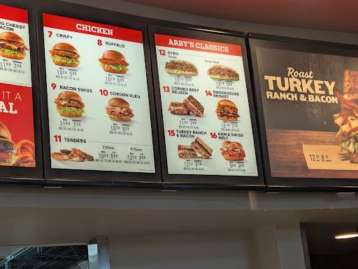 Arby's меню