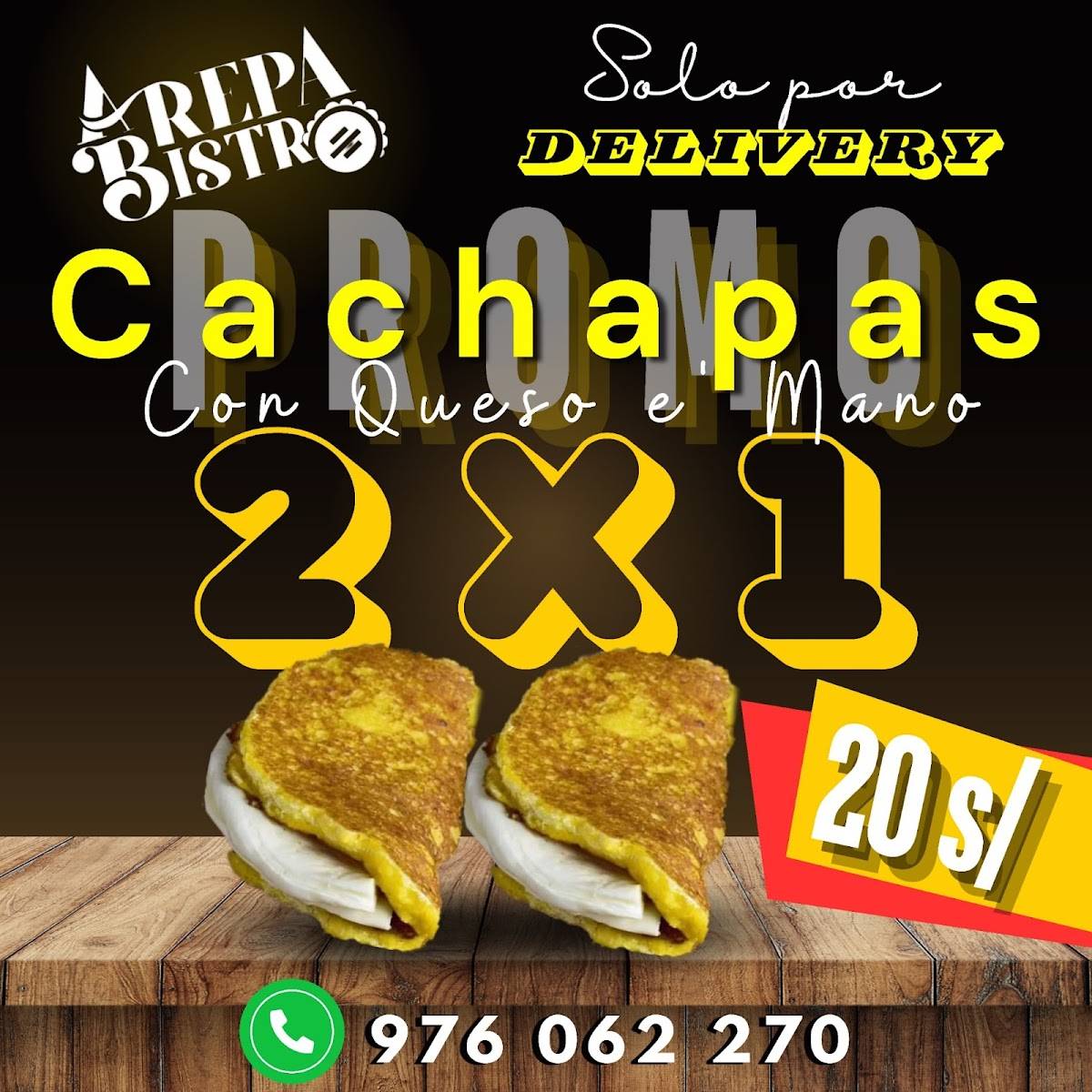 Arepa Bistro меню