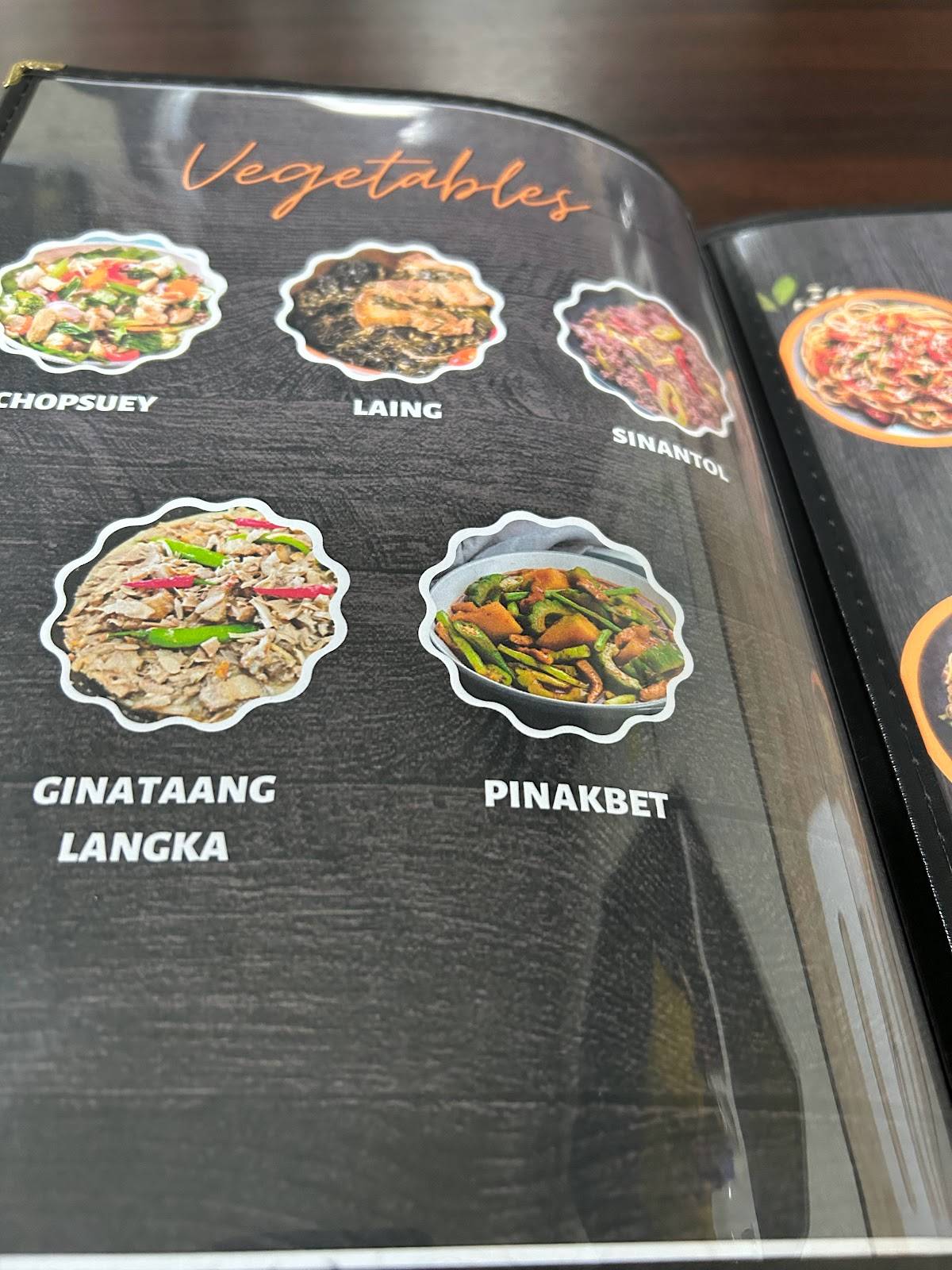 BINALOT RESTO BAR меню