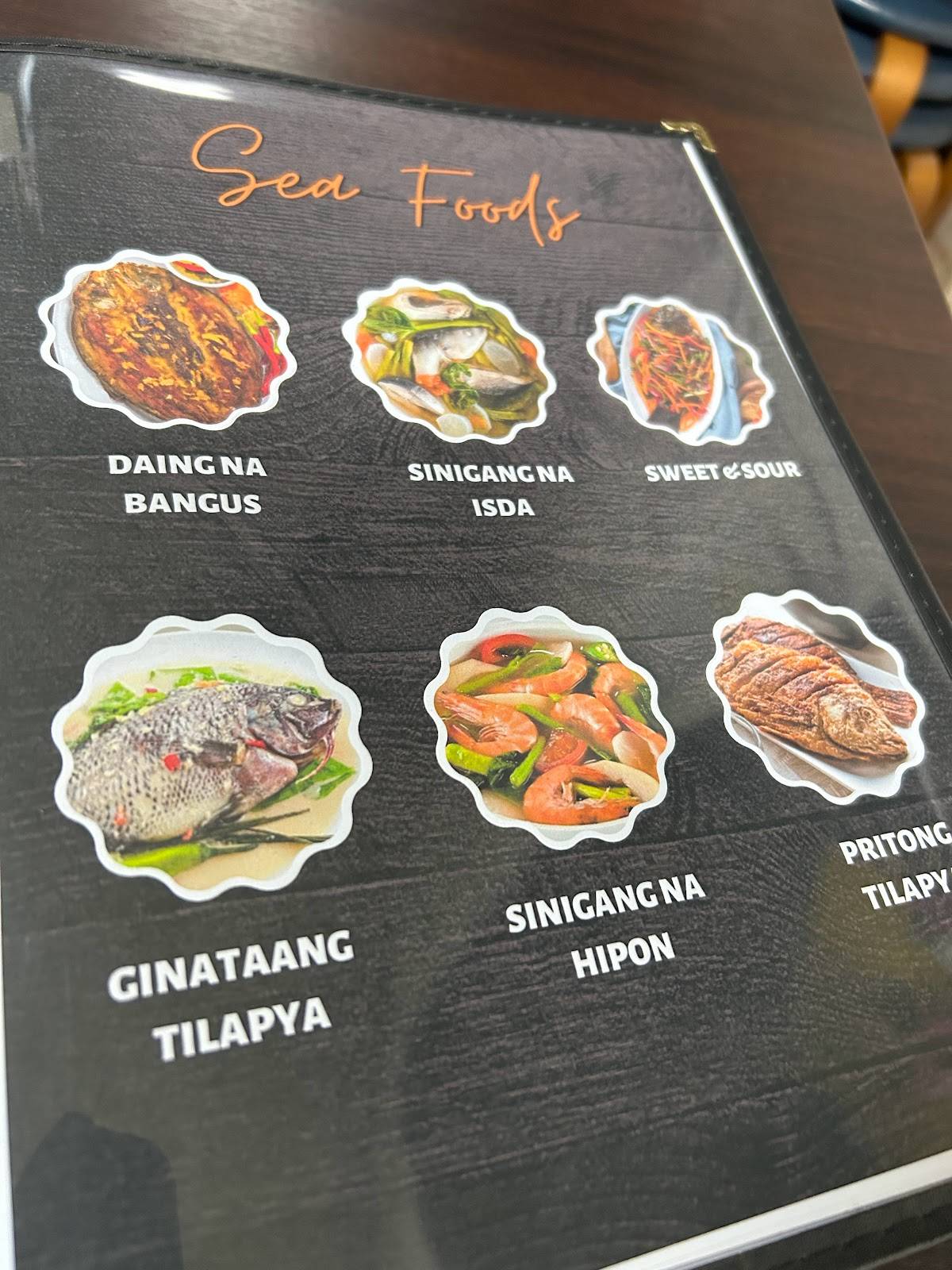 BINALOT RESTO BAR меню