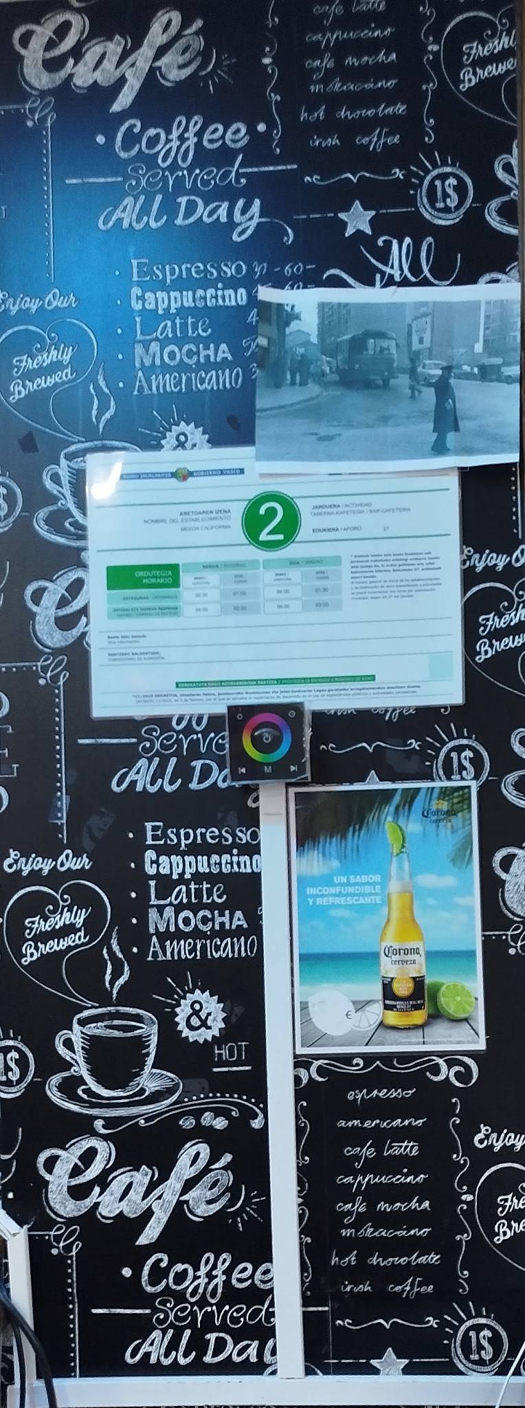 Bar Mesón California меню