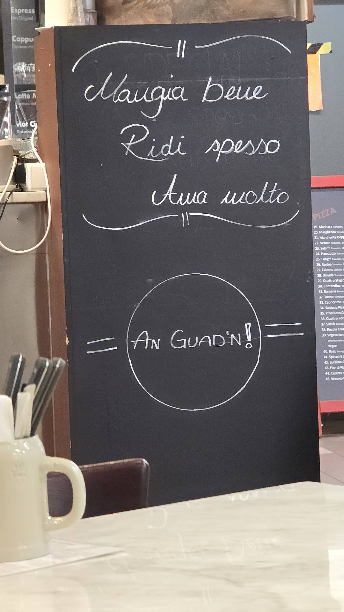 Bella Italia меню