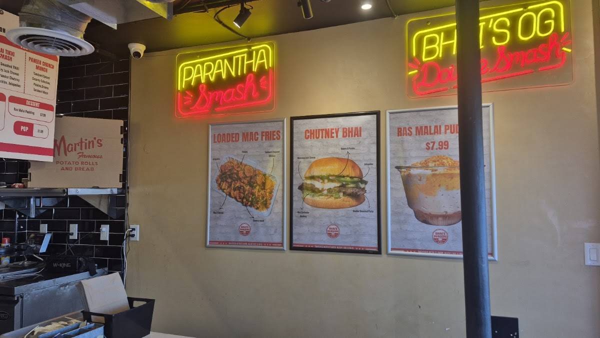 Bhai’s Burgers меню