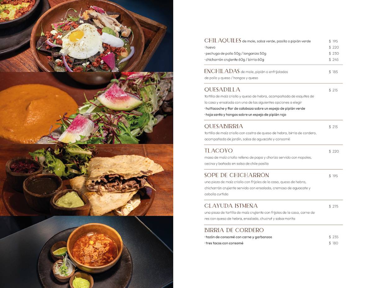 Bibani Cocina del Mundo меню