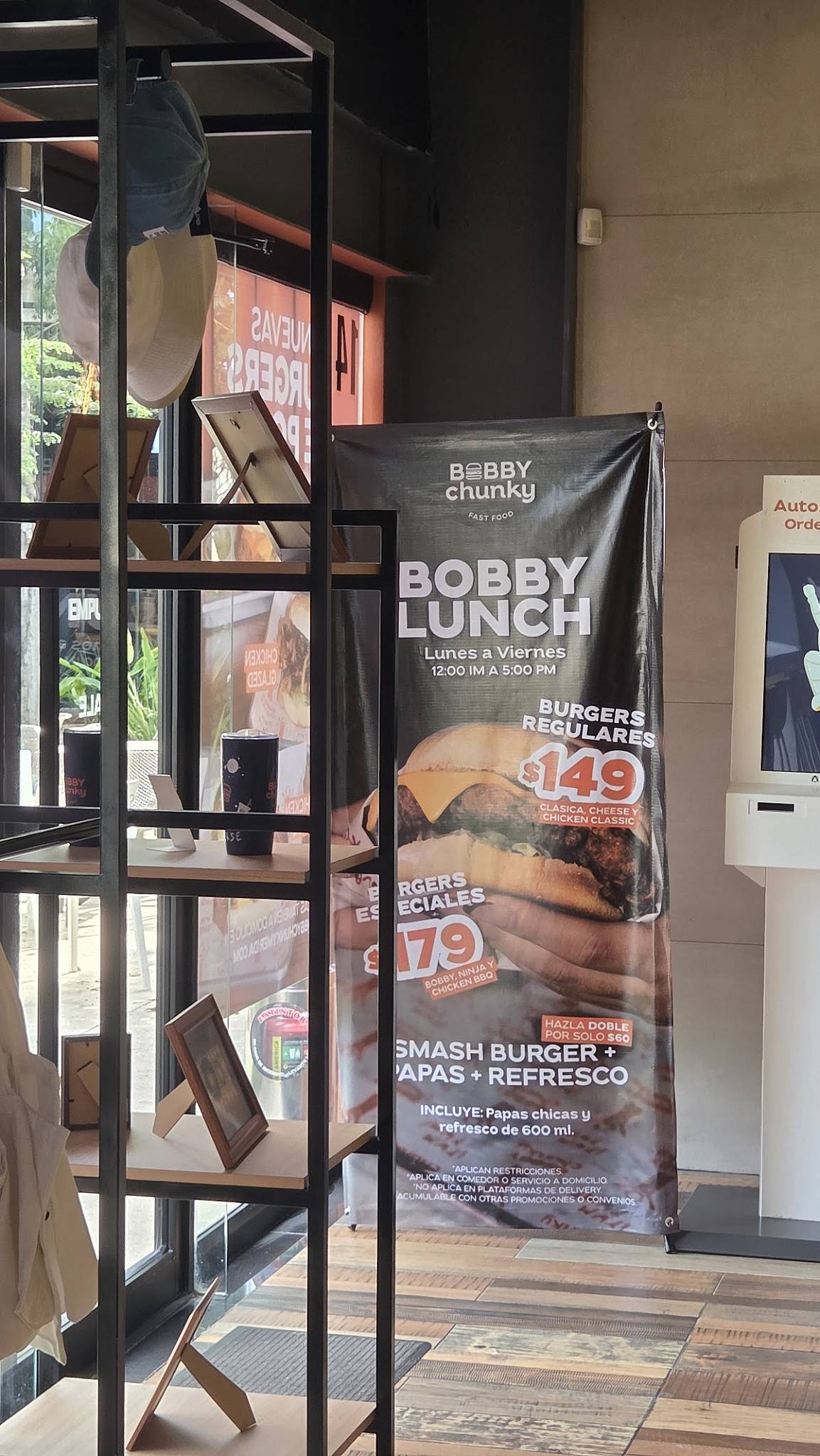 Bobby Chunky Mérida меню