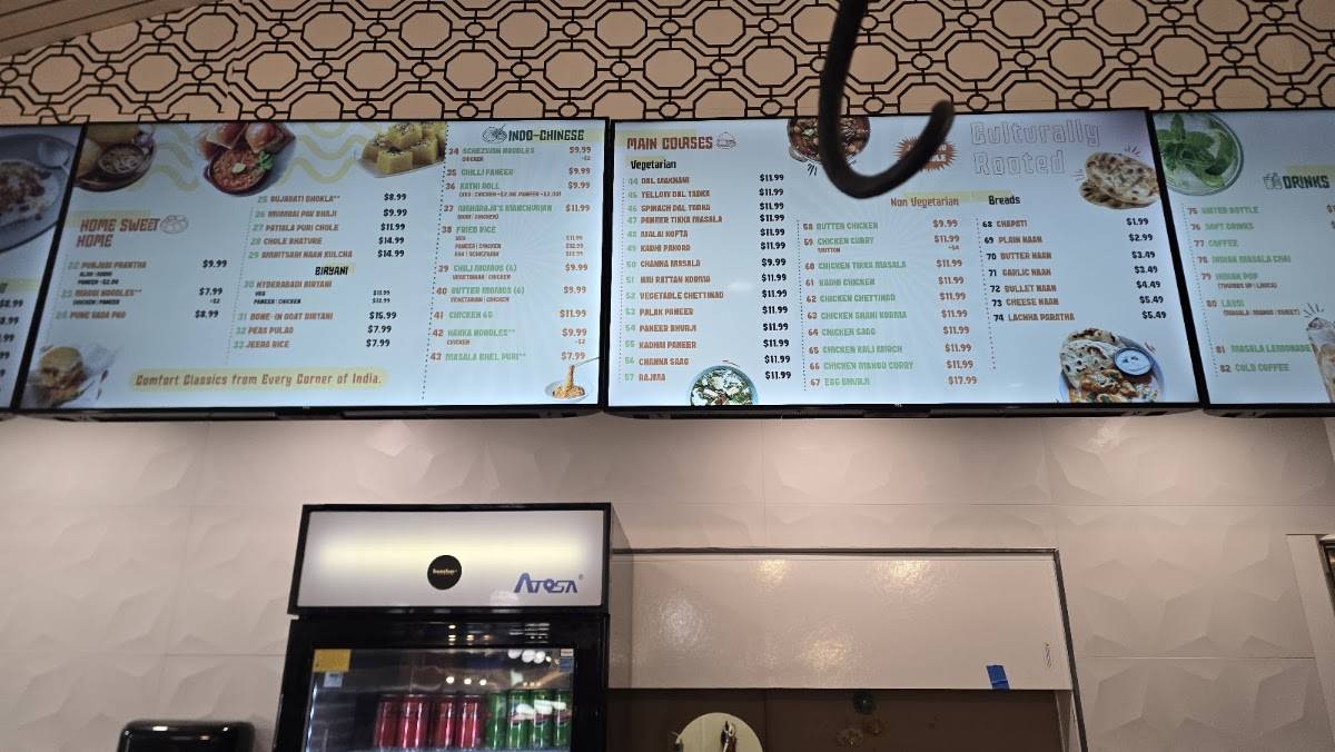 Bombay Express меню