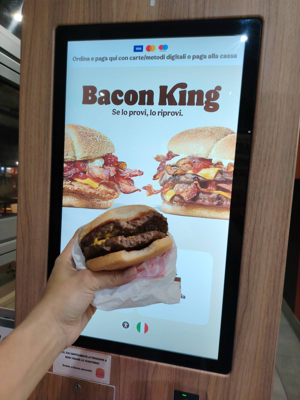 Burger King меню