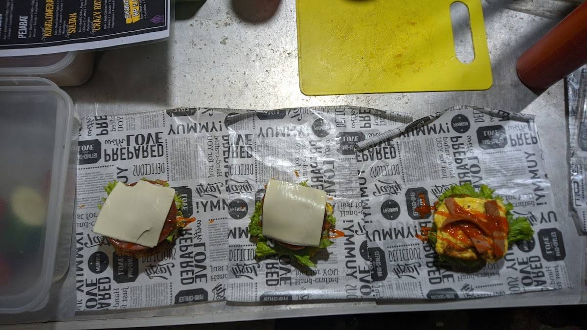 Burger Rakyat меню