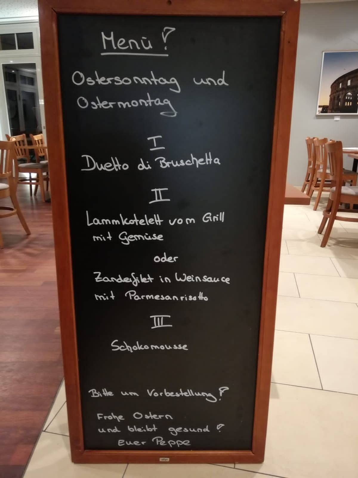 CASA DA PEPPE LUDWIGSHÖHE меню