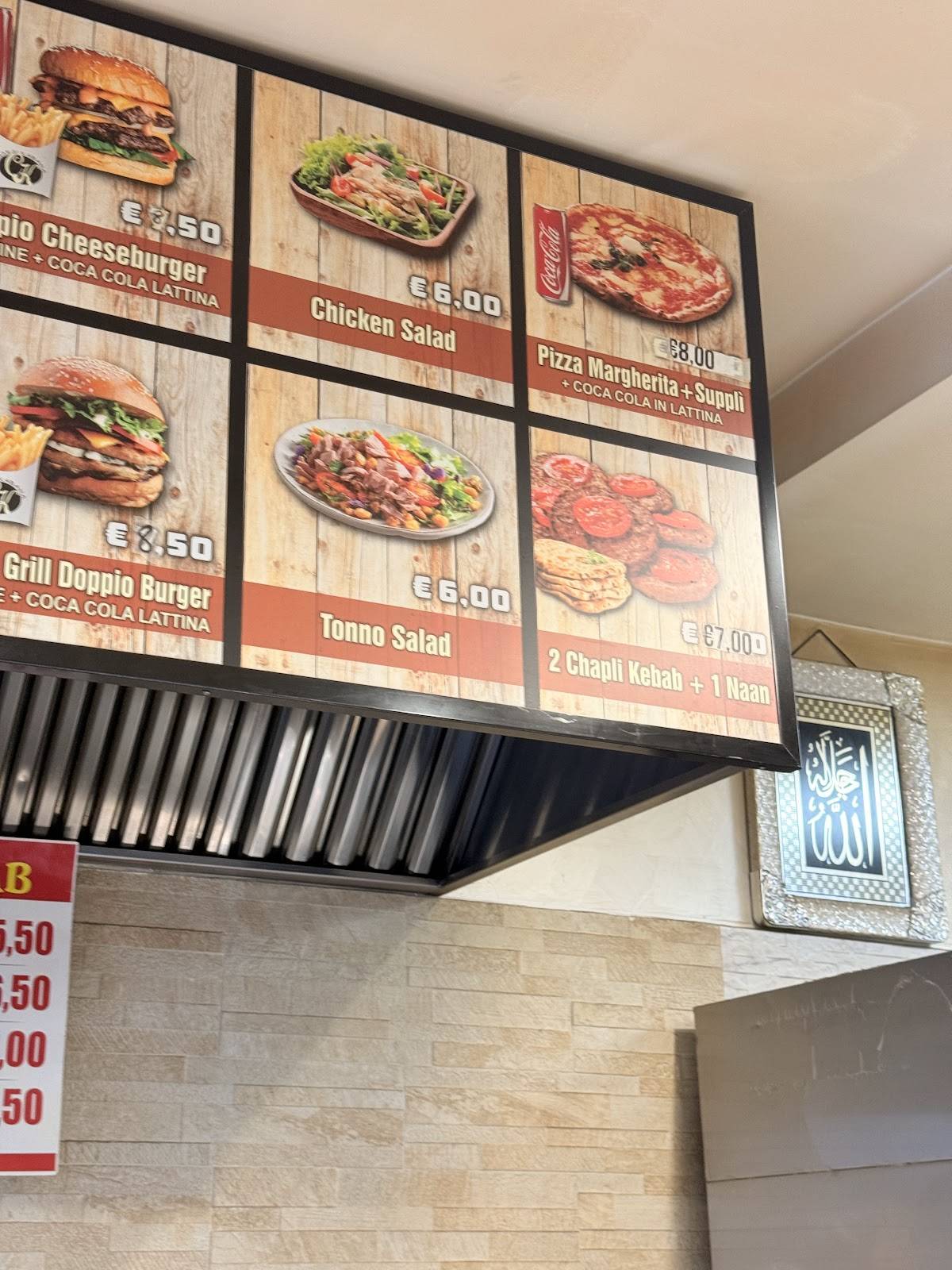CHARSI KABANA KEBAB HALAL меню