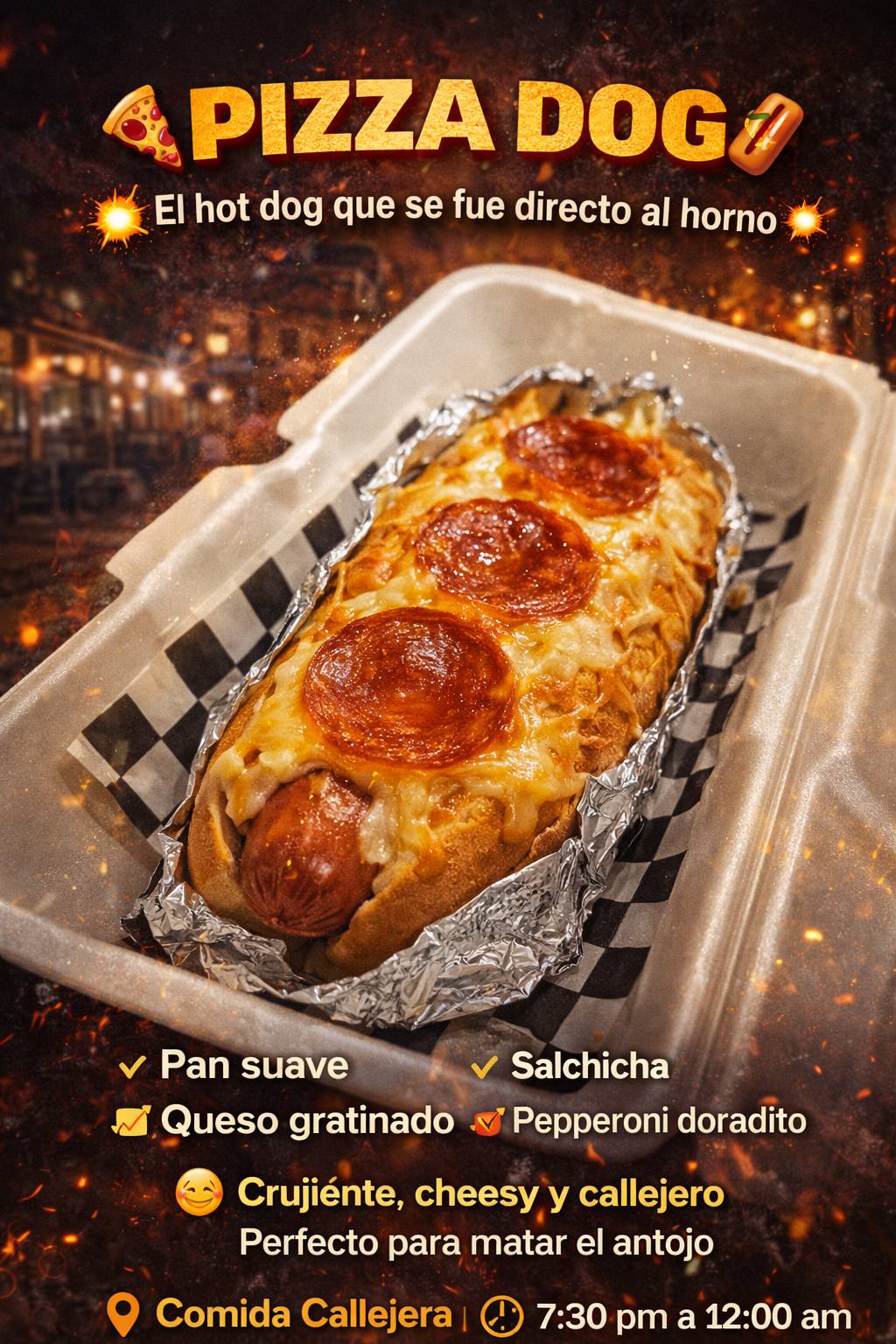 COMIDA CALLEJERA меню