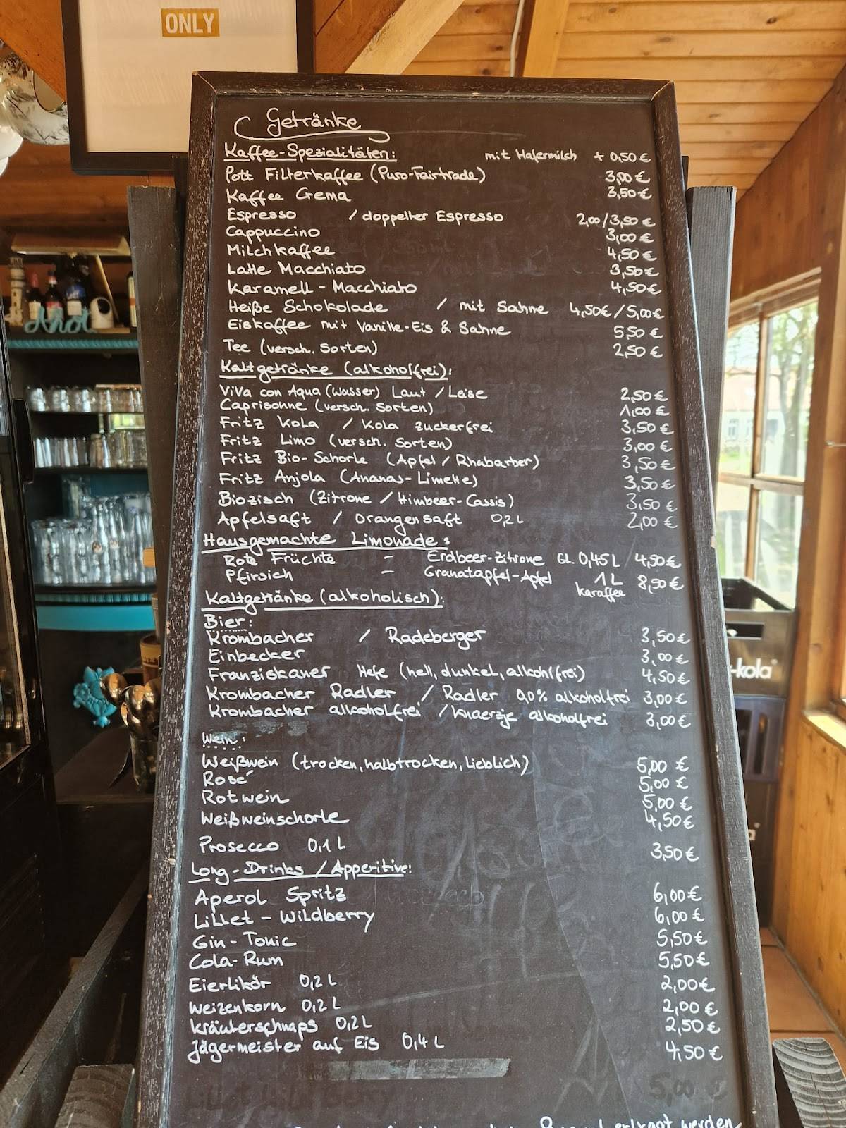 Bootshaus Ahlum меню
