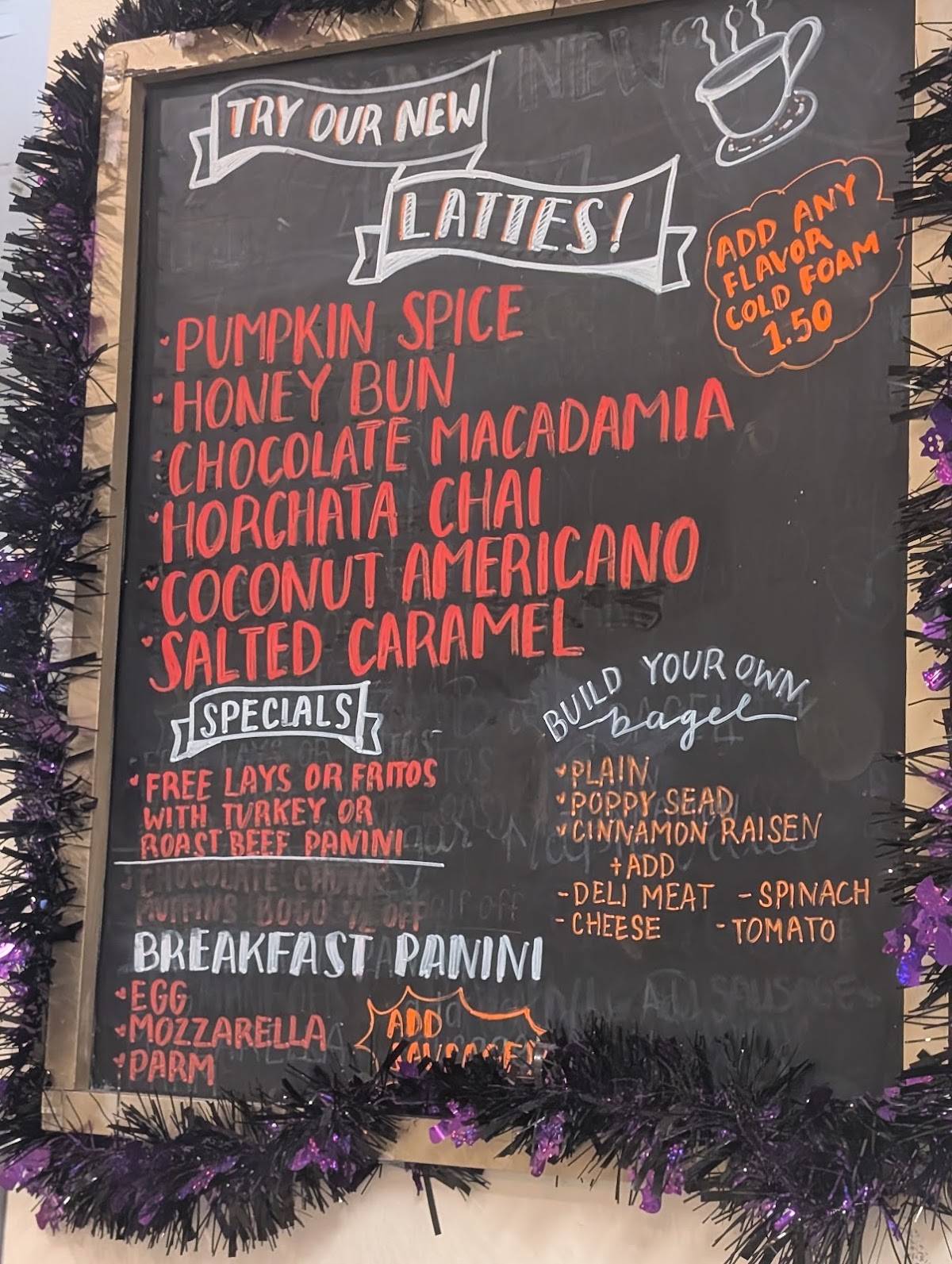 Cafe de Fleur меню