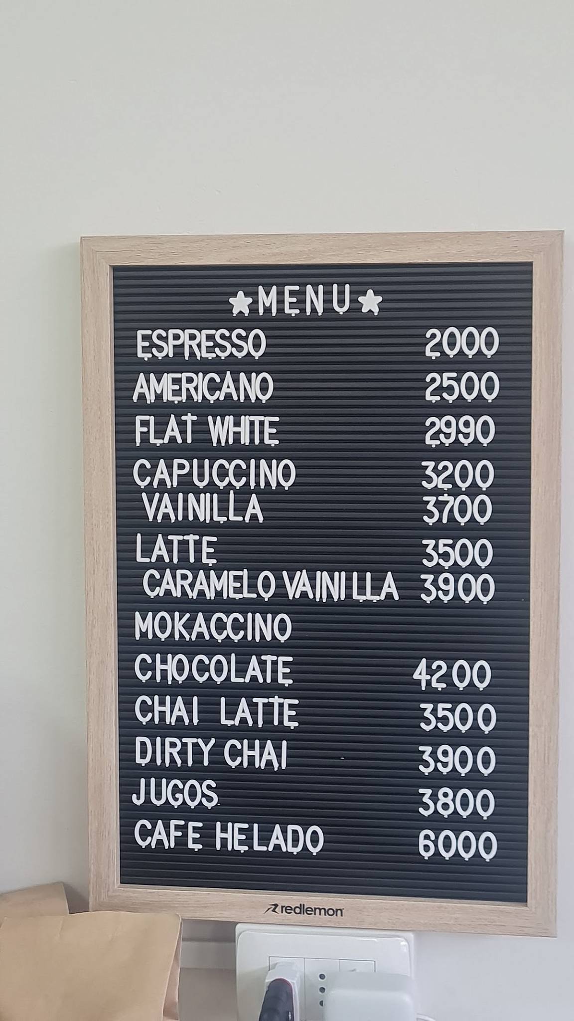 Café del Hayedo меню