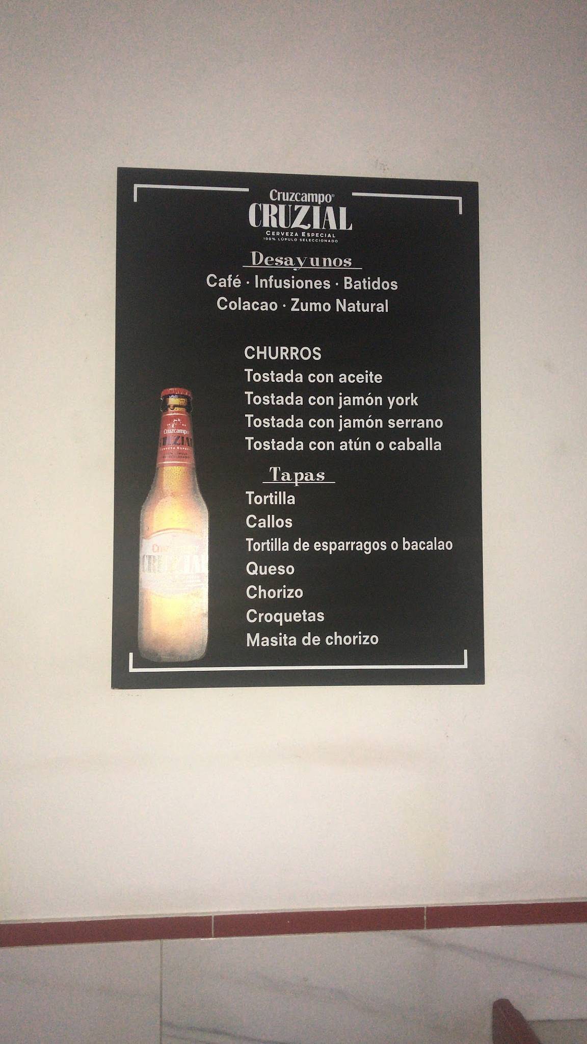 Cafetería Dólar меню