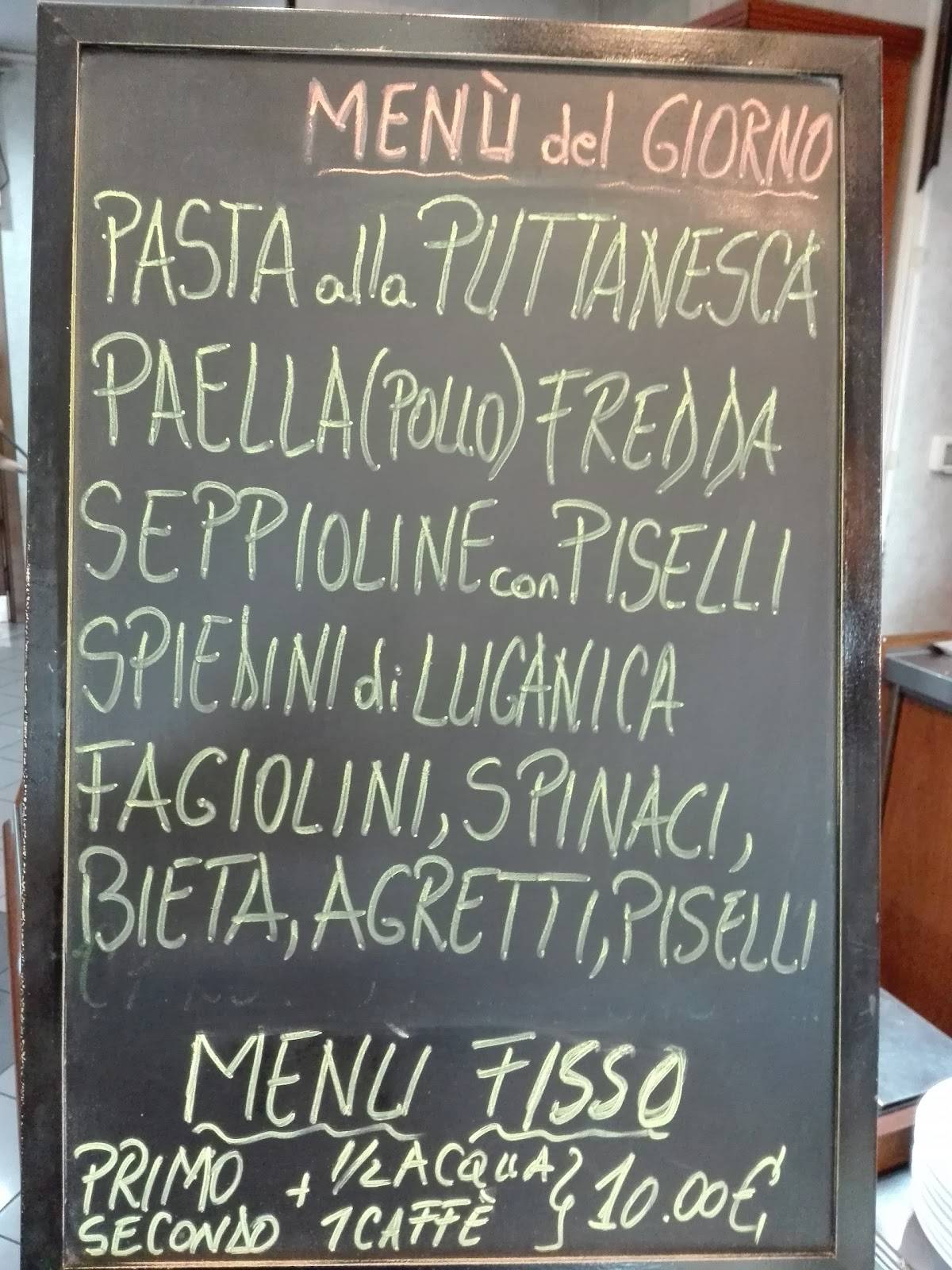 Caffè dell'Olgiata меню