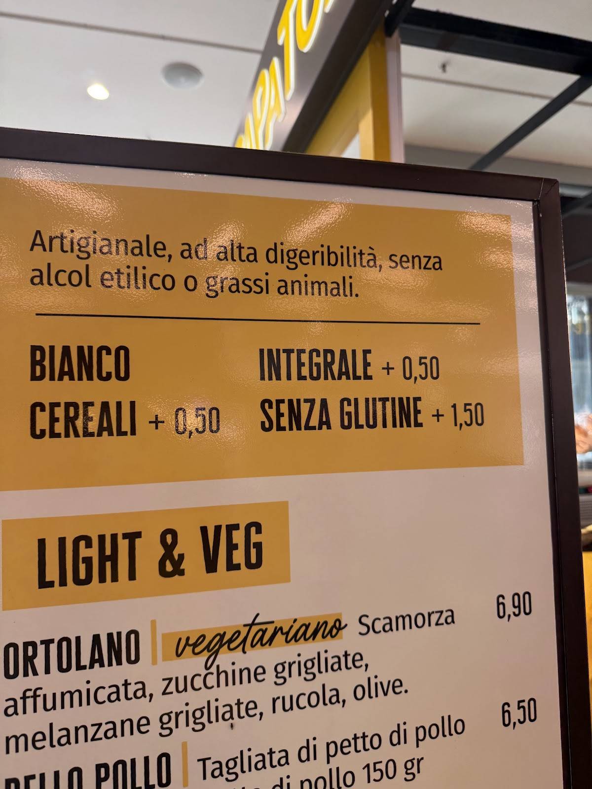 Capatoast - Roma Gran Roma меню