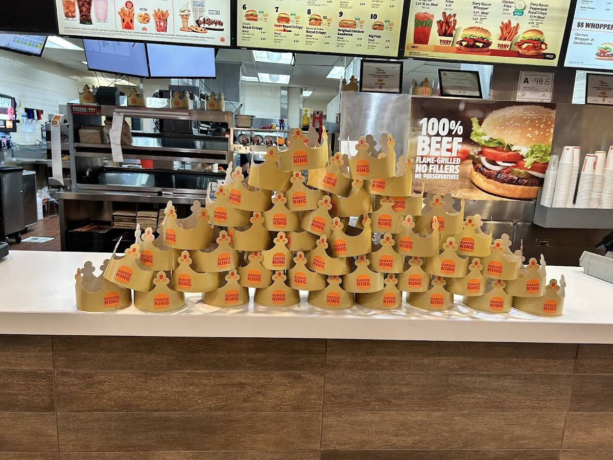 Burger King меню
