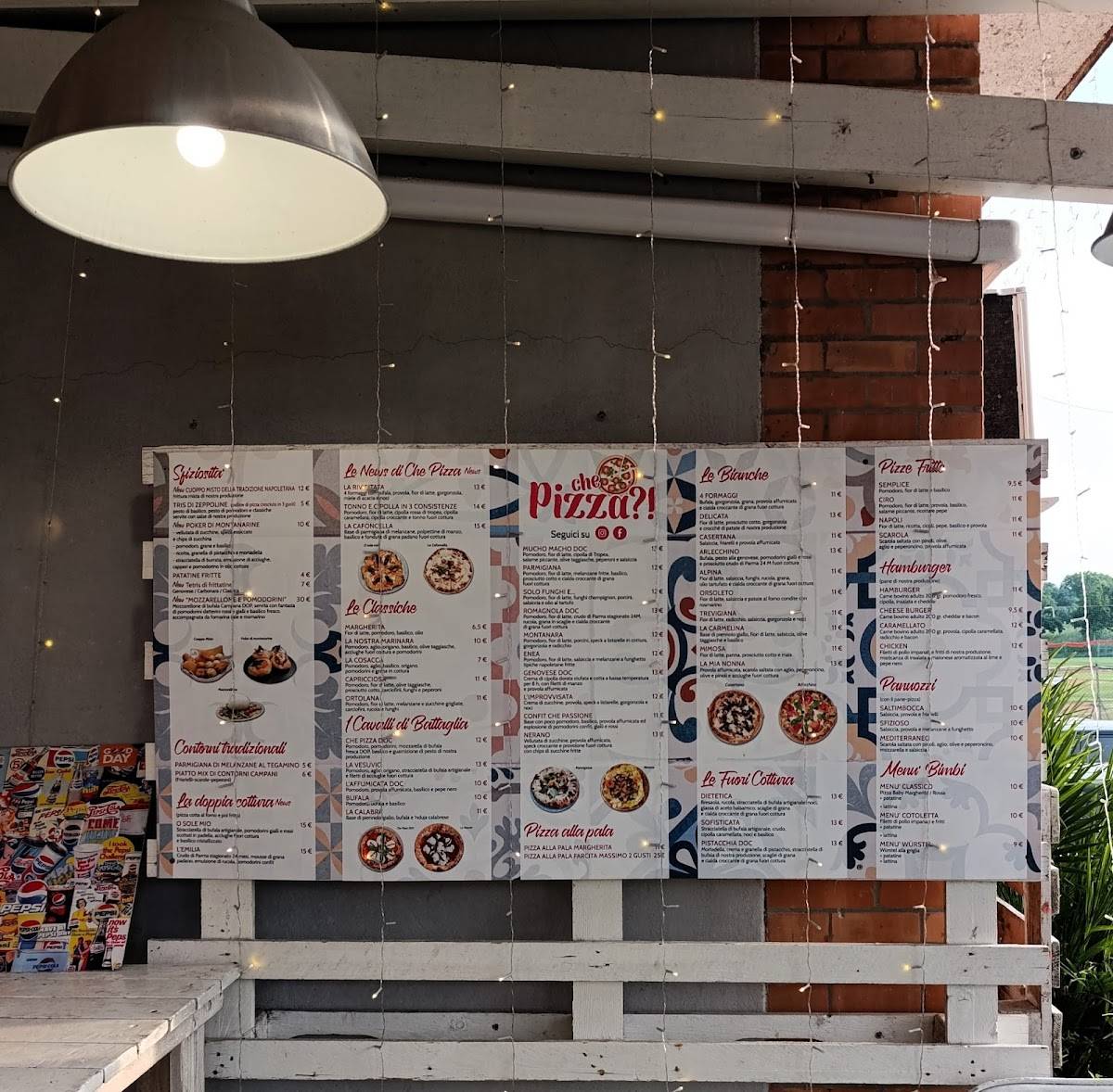 Che Pizza?! меню
