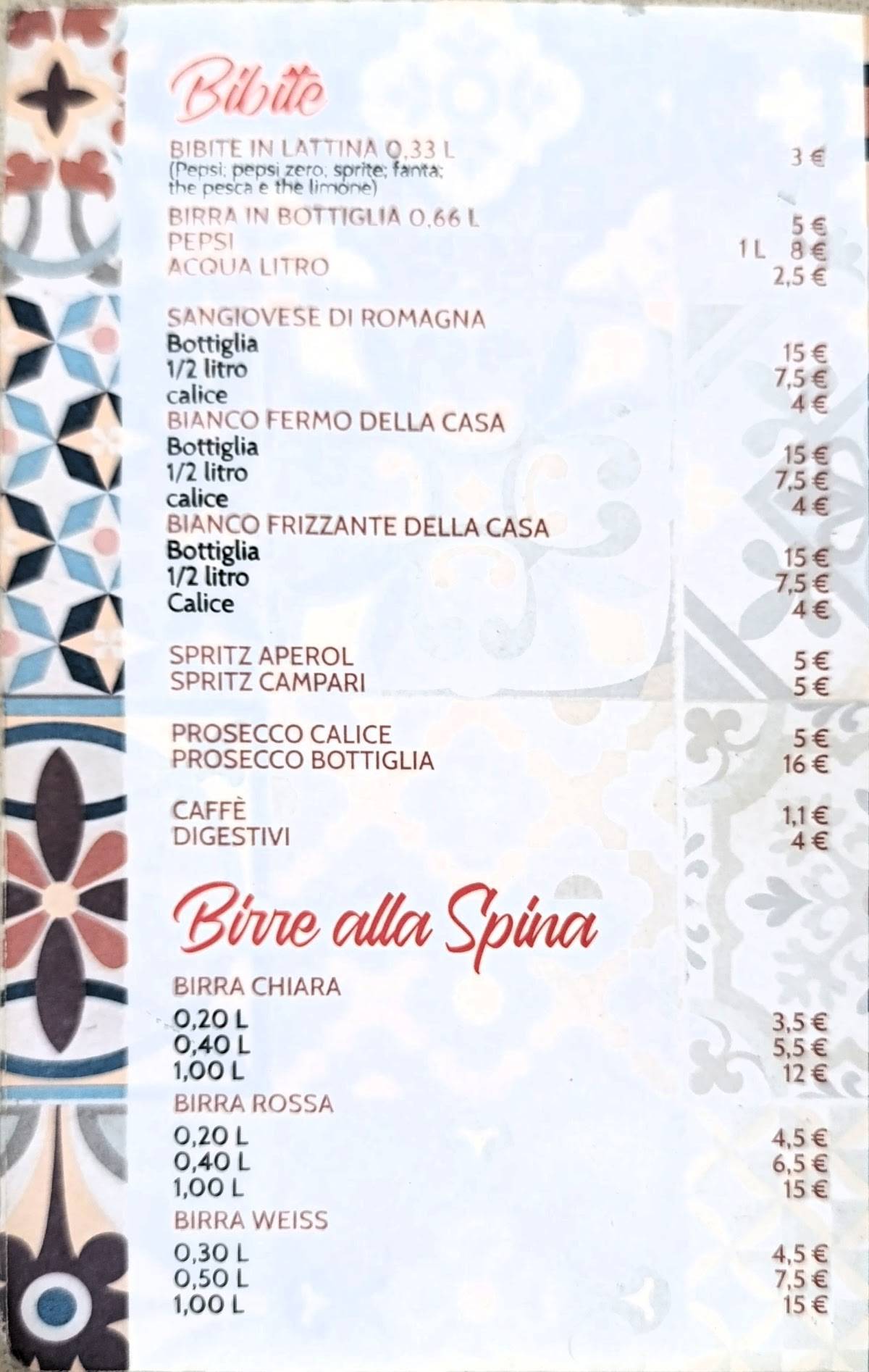 Che Pizza?! меню