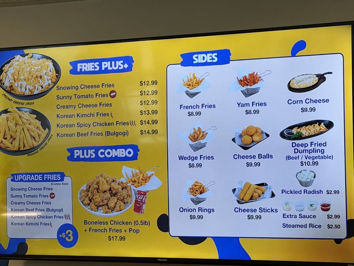 Chicken Plus меню