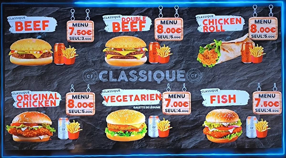 City Food меню