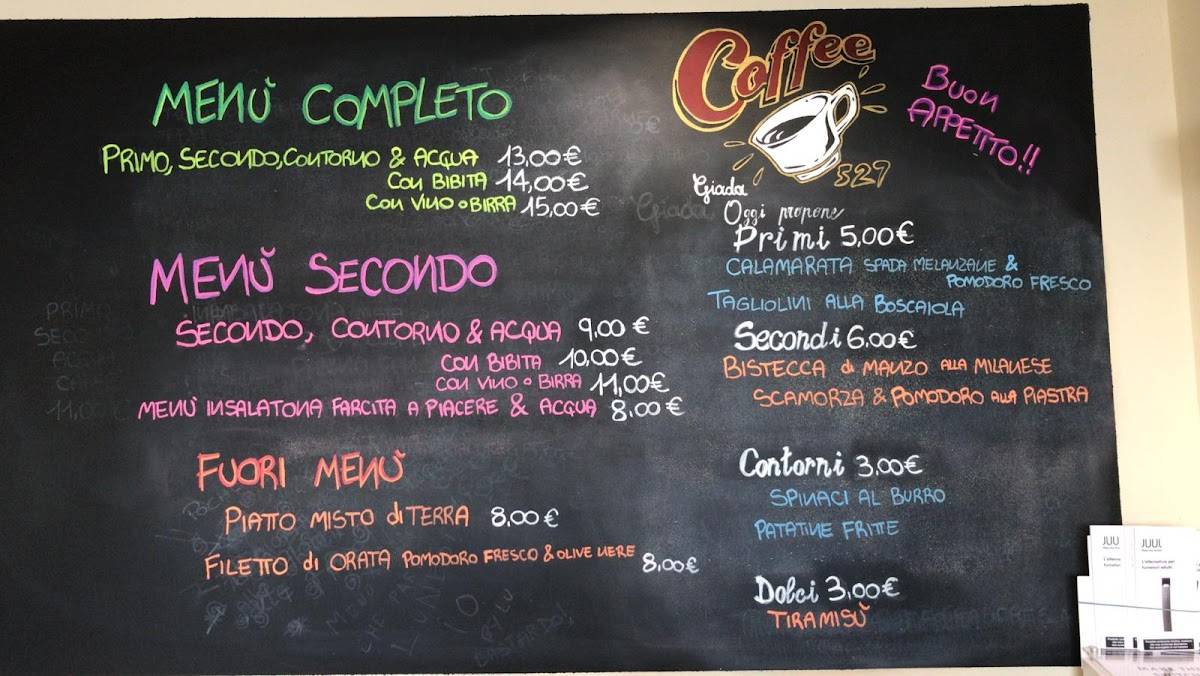 Coffee527 меню