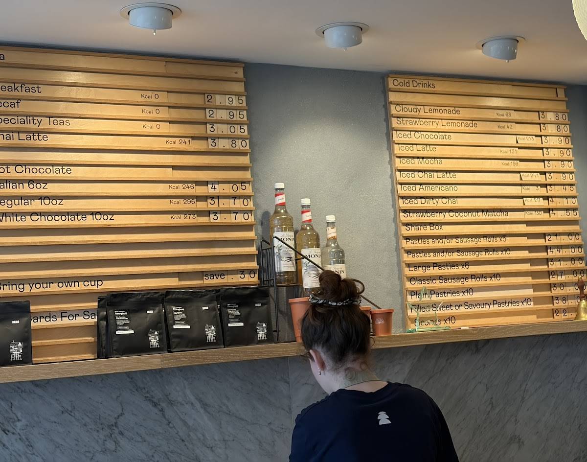 Cornish Bakery меню