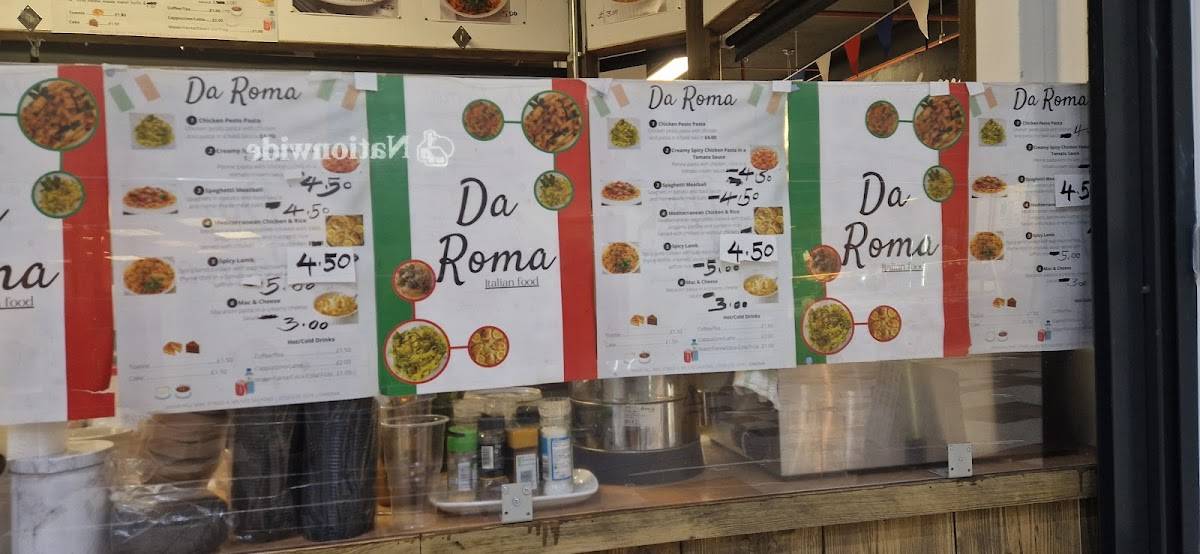 Da Roma меню