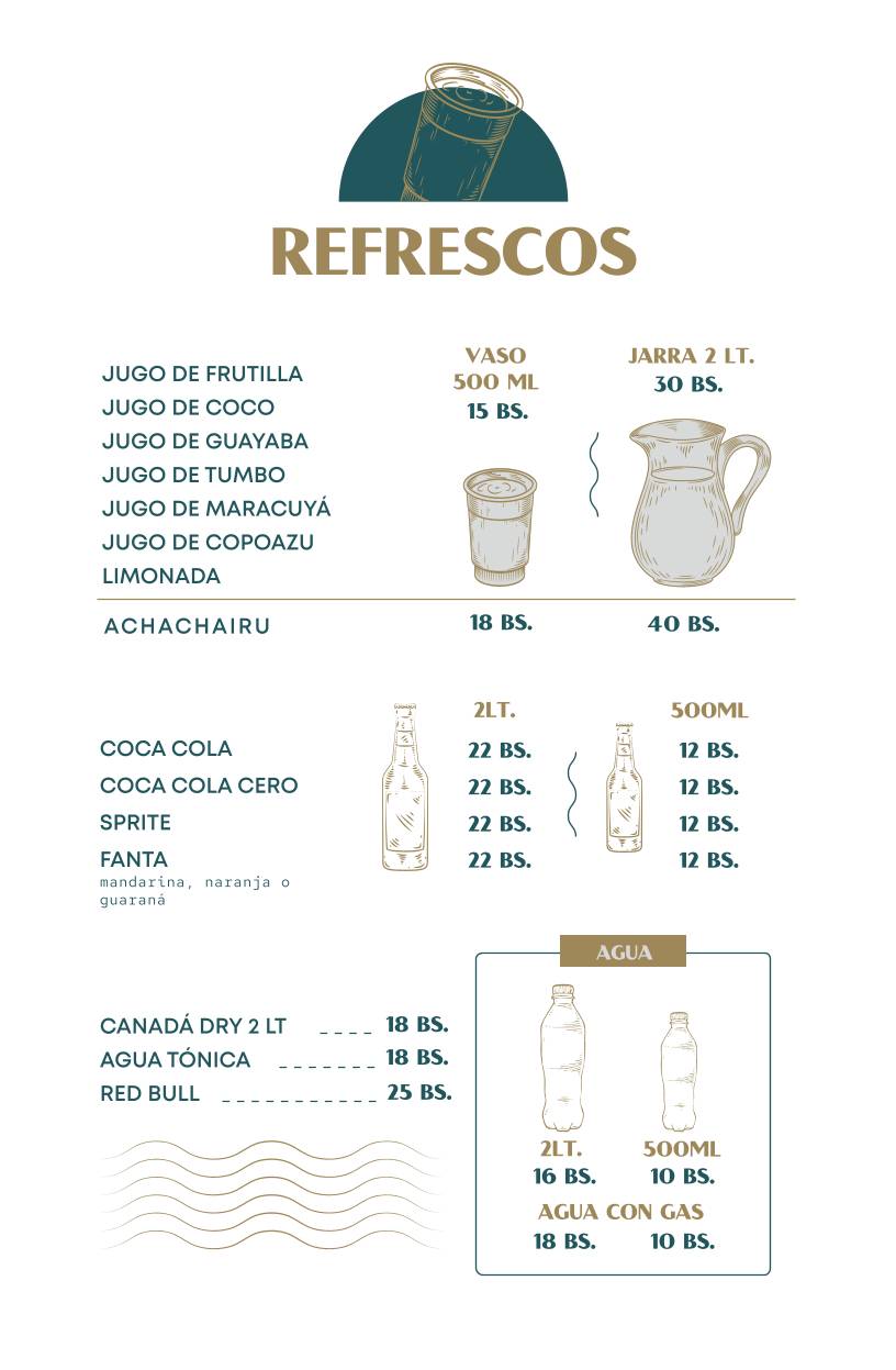 Del Río Resto Bar меню