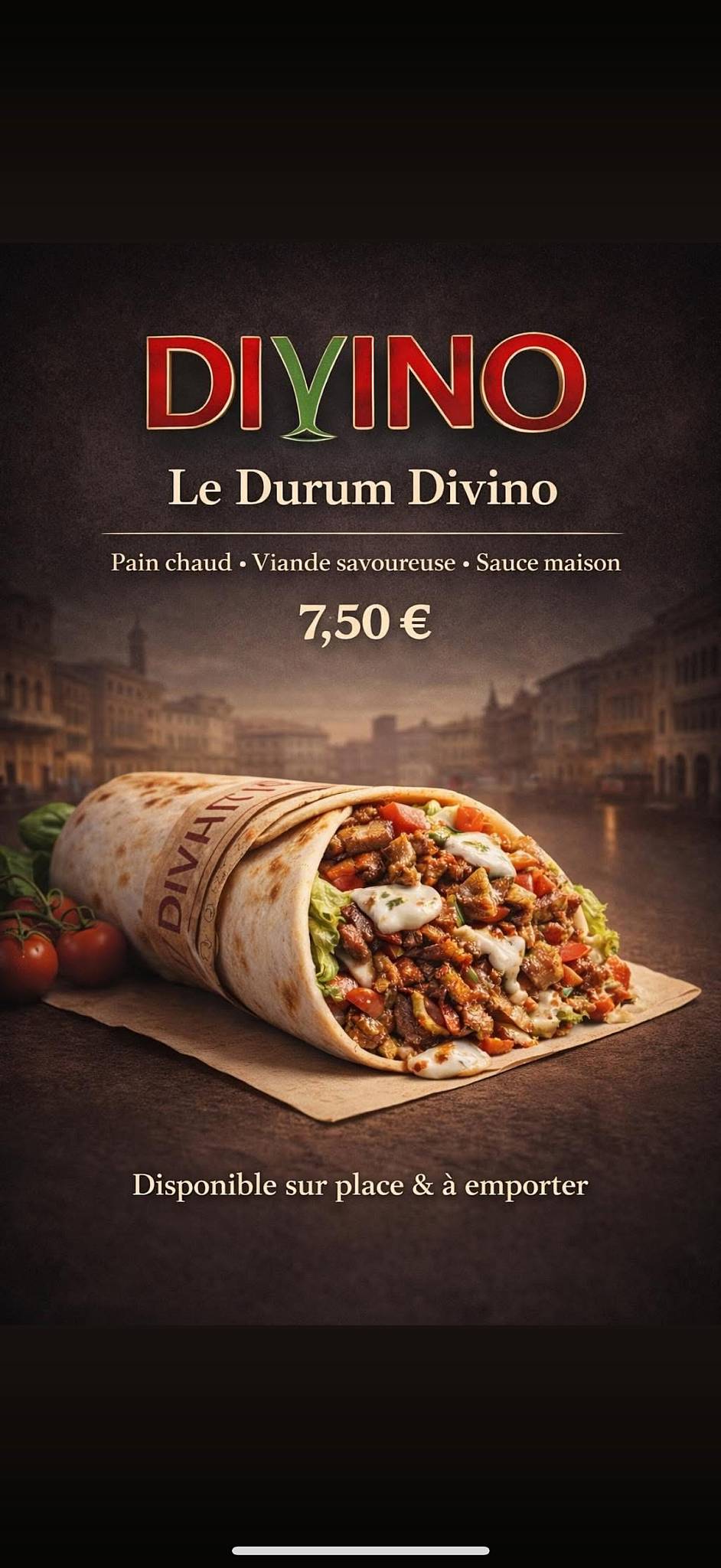 Divino меню