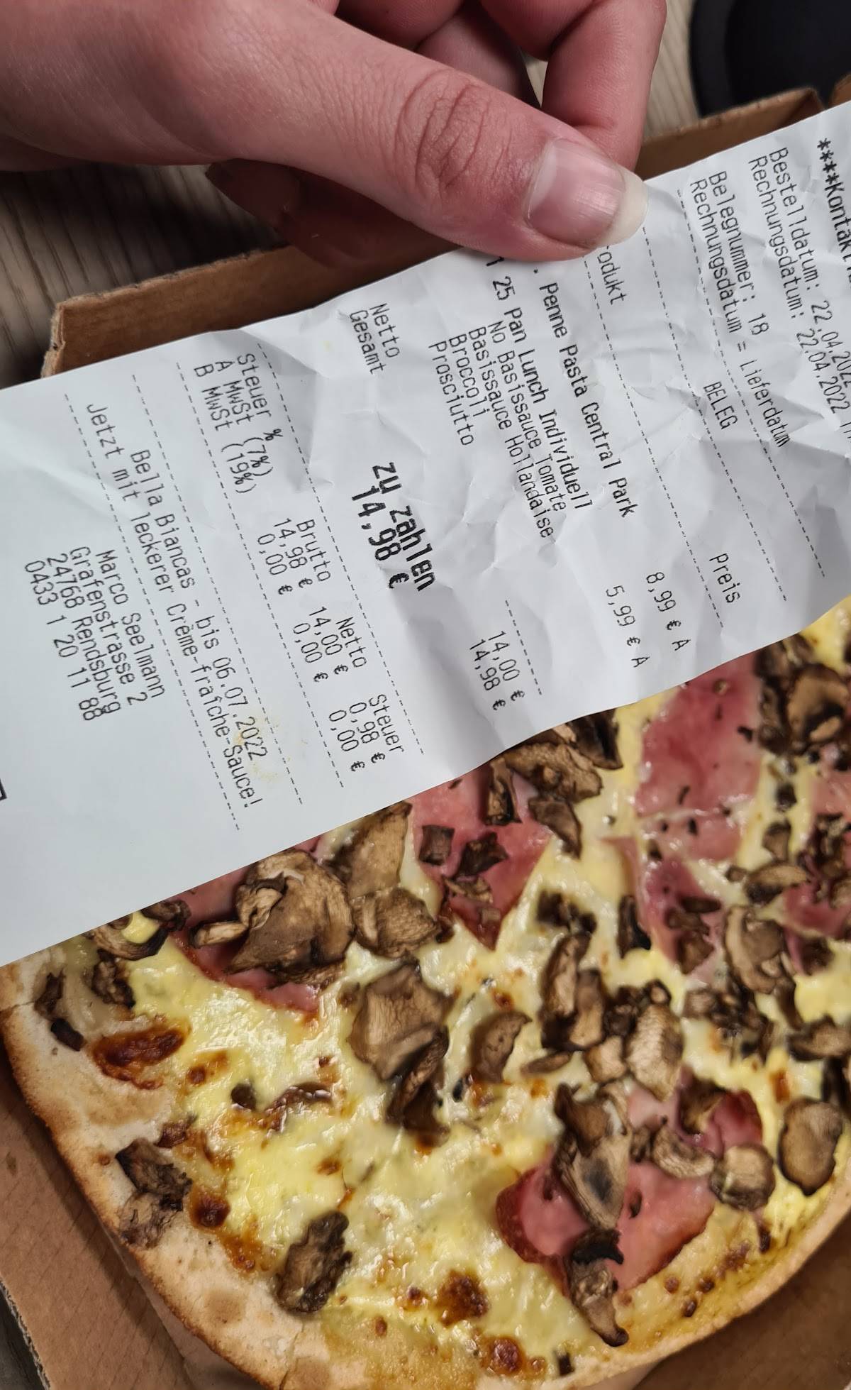 Domino's Pizza Rendsburg меню