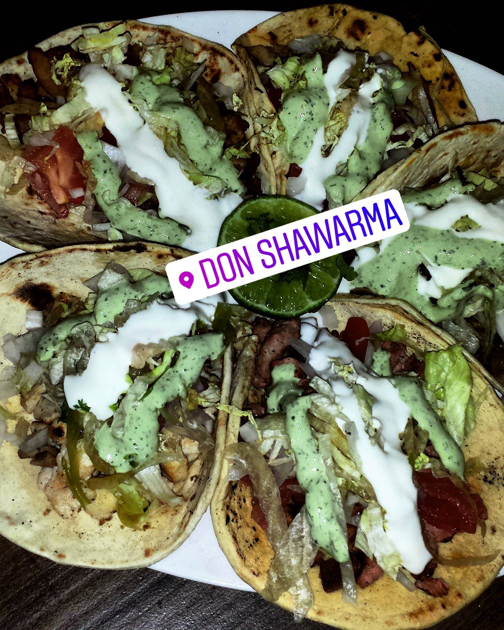 Don Shawarma меню