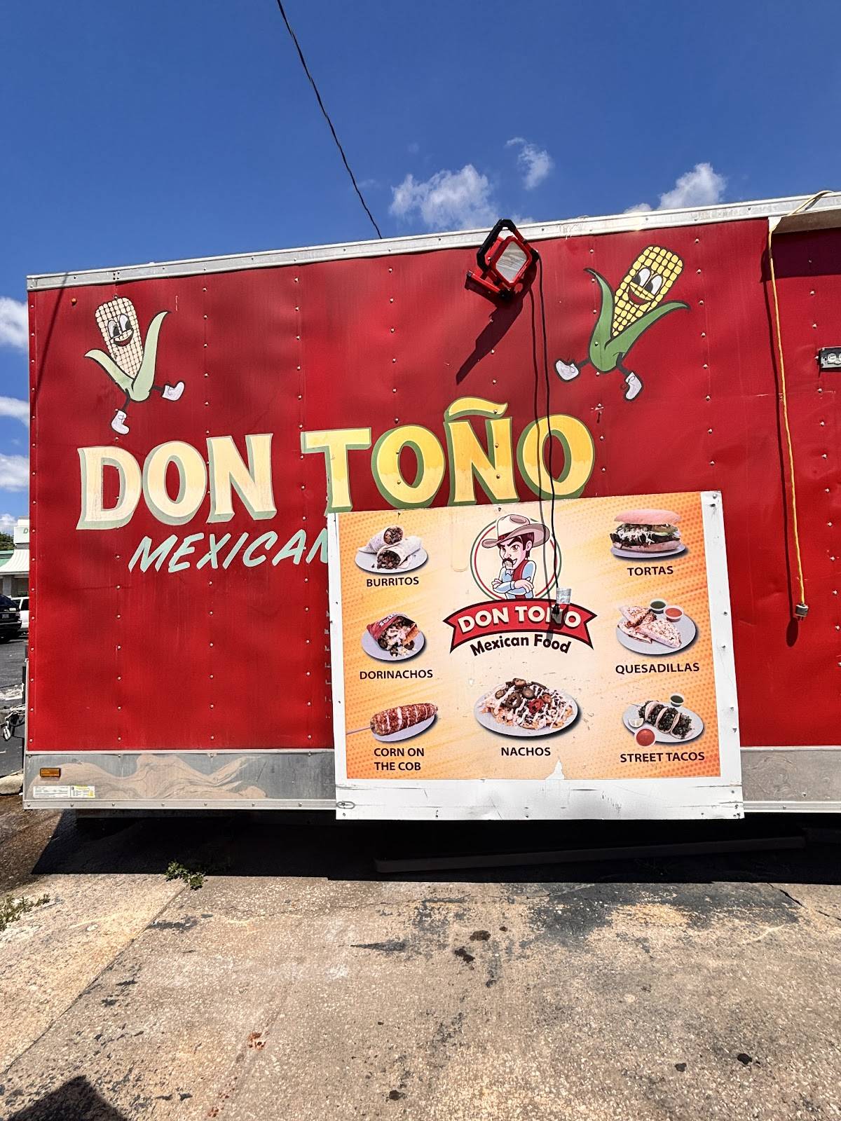 Don Toño Mexican Food меню