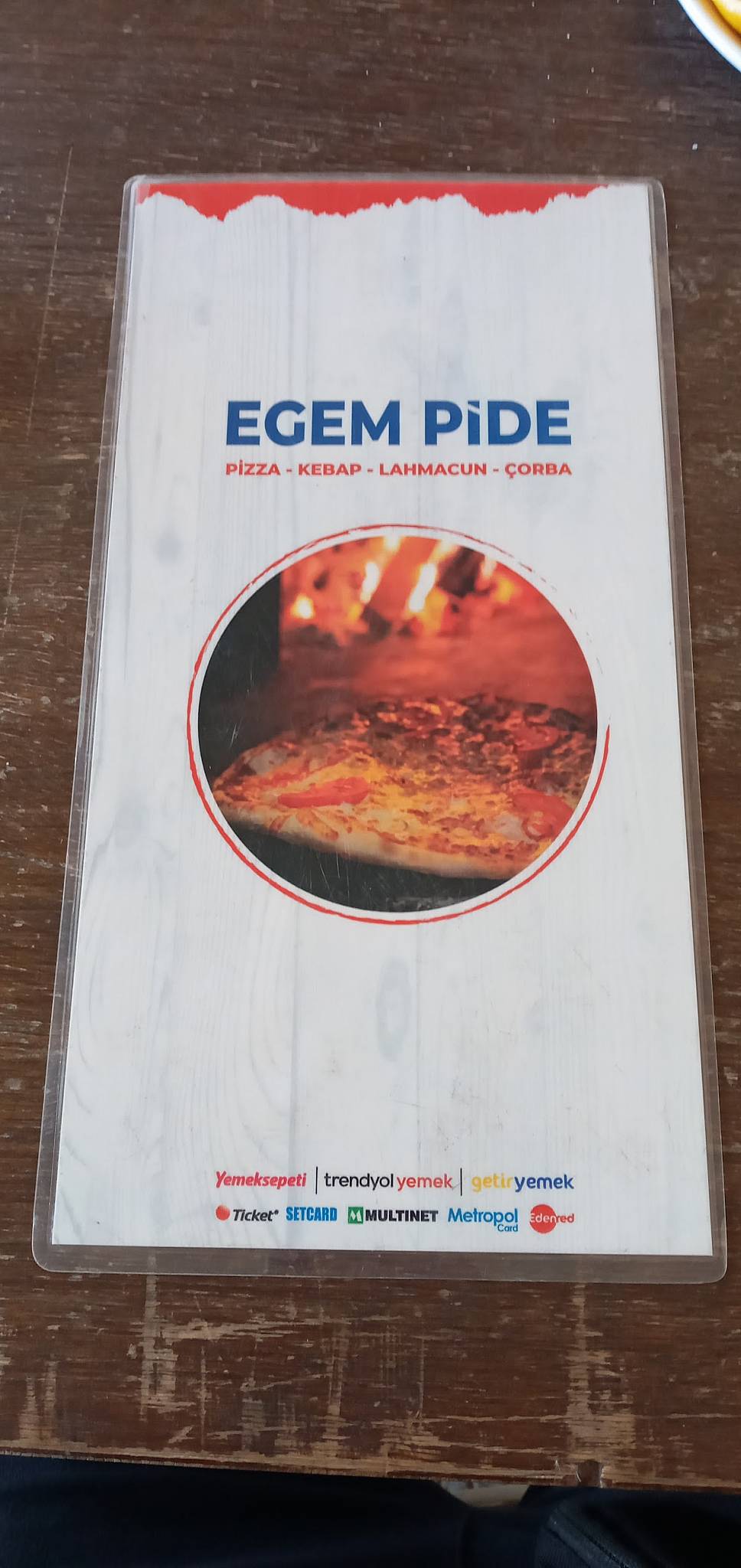 EGEM PİDE меню